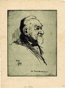 Imagen del vendedor de Portrait of Mr. Threlkeld. a la venta por Wittenborn Art Books