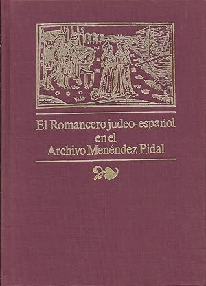 Imagen del vendedor de El Romancero judeo-espanol en el Archivo Menedez Pidal 3 - tomes JMc a la venta por Charles Lewis Best Booksellers