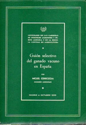 Imagen del vendedor de GUIN SELECTIVO DEL GANADO VACUNO EN ESPAA. a la venta por angeles sancha libros