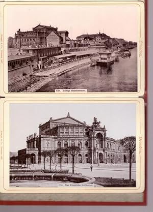 Bild des Verkufers fr Dresden (Leporello mit 12 Fotos (so komplett. es kursieren verschiedene Ausgaben) zum Verkauf von ANTIQUARIAT H. EPPLER