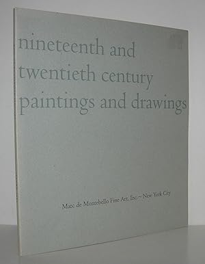 Seller image for NINETEENTH AND TWENTIETH CENTURY PAINTINGS AND DRAWINGS for sale by Evolving Lens Bookseller