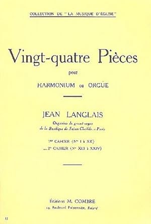 Bild des Verkufers fr 24 pices vol.2 (nos.13-24)pour harmonium (orgue) zum Verkauf von AHA-BUCH GmbH