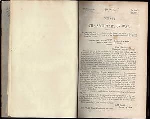 Report of the Secretary of War, Communicating, in Compliance with a Resolution of the Senate, the...