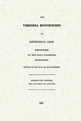 Imagen del vendedor de The Virginia Housewife (Paperback or Softback) a la venta por BargainBookStores
