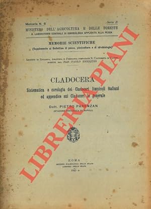 Cladocera. Sistematica e corologia dei Cladoceri limnicoli italiani ed appendice sui Cladoceri in...