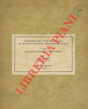 Catalogue des types de Poissons du Muséum National d'Histoire Naturelle. 4e partie. Ostariophysai...