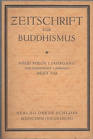 Zeitschrift für Buddhismus