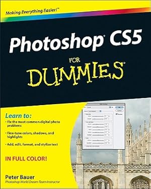 Imagen del vendedor de Photoshop CS5 for Dummies (Paperback or Softback) a la venta por BargainBookStores