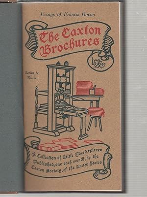 Immagine del venditore per The Caxton Brouchures, Series !, Nos. 8-14 venduto da Old Book Shop of Bordentown (ABAA, ILAB)