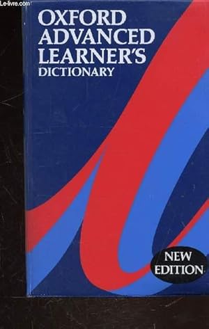 Image du vendeur pour OXFORD ADVANCED LEARNER'S DICTIONARY mis en vente par Le-Livre