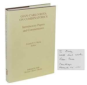 Bild des Verkufers fr Gian-Carlo Rota on Combinatorics: Introductory Papers and Commentaries zum Verkauf von Burnside Rare Books, ABAA