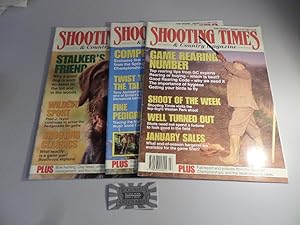 Imagen del vendedor de Shooting Times & Country Magazine - January 5-25 / 1995 [3 Hefte]. a la venta por Druckwaren Antiquariat