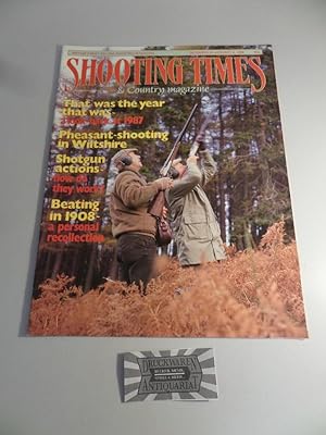 Imagen del vendedor de Shooting Times & Country Magazine - December 31 - January 6 / 1988. a la venta por Druckwaren Antiquariat