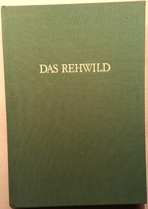 Seller image for Das Rehwild. Naturgeschichte, Hege und Jagd. for sale by buch-radel