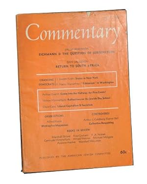 Seller image for Commentary: Vol. 30, No. 1 (July 1960) for sale by Cat's Cradle Books