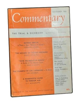 Commentary, Vol. 32, No. 5 (November 1961)