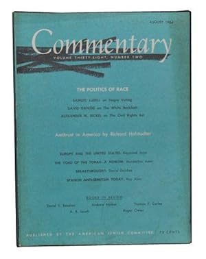 Commentary: Vol. 38, No. 2 (August 1964)