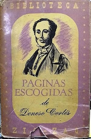 Páginas escogidas de Donoso Cortés. Selección y prólogo de Jorge Fuenzalida Pereyra