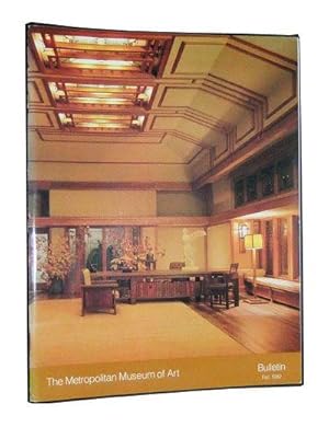 Imagen del vendedor de The Metropolitan Museum of Art Bulletin, Fall 1982 (Volume XL, Number 2): Frank Lloyd Wright at the Metropolitan Museum of Art a la venta por Cat's Cradle Books