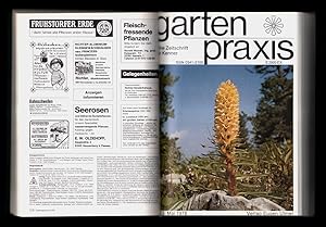 Gartenpraxis. Eine Zeitschrift für Kenner. Jahrgang 1978 Heft 1-12 (12 Hefte, vollständig, gebunden)