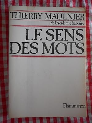 Immagine del venditore per Le sens des mots venduto da Frederic Delbos
