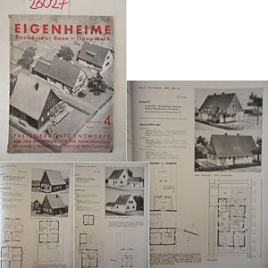 Siedlungshäuser und Eigenheime. Preisgekrönte Entwürfe aus dem Wettbewerb 1935 der Hamburgischen ...