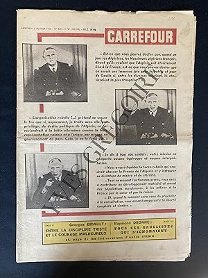 CARREFOUR-N°803-3 FEVRIER 1960