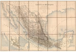 Imagen del vendedor de MEXICO: EXPDITION DU MEXIQUE 1861-1867. RCIT POLITIQUE ET MILITAIRE. [Accompanied by:] Carte du Mexique Dresse au Dpt de la Guerre, Par Mr. Niox, Capitaine d'tat Majeur. D'aprs les levs des Officiers du Corps Expditionaire et les renseignements recueillis par le Bur a la venta por Antiquariat Dasa Pahor GbR