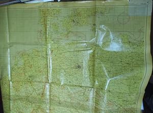 Imagen del vendedor de USAF Air Navigation Chart - North Central Europe Mercator Projection - AN 131. a la venta por Antiquariat Carl Wegner