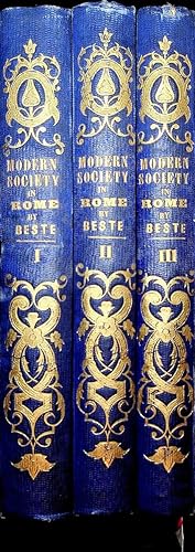 Modern Society in Rome. A Novel. 3 volumes.