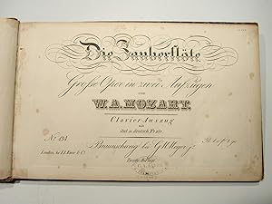 Seller image for Die Zauberflte. Groe Oper in zwei Aufzgen. Clavier-Auszug mit ital. u. deutsch. Texte. Nr. 134. for sale by Versandantiquariat Christine Laist