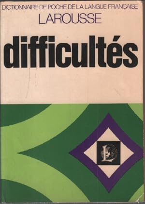 Dictionnaire des difficultés de la langue francaise