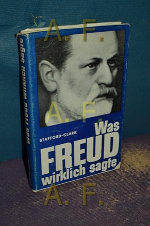 Bild des Verkufers fr Was Freud wirklich sagte. zum Verkauf von Antiquarische Fundgrube e.U.