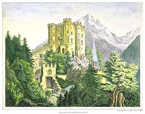 Bild des Verkufers fr Schlo Hohenschwangau. zum Verkauf von Antiquariat Norbert Haas