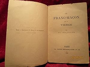 Seller image for LE FRANC-MAON DE LA VIERGE - 1888 - Veritable Edition ORIGINALE for sale by LA FRANCE GALANTE