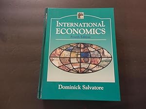 Seller image for International Economics hc Dominick Salvatore 4th Edition 1990 for sale by Joseph M Zunno