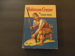 Robinson Crusoe hc Daniel Defoe Whitman Classics 1955