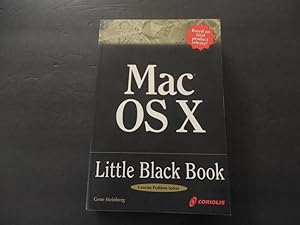 Seller image for Mac OS X Little Black Book sc Gene Steinberg 2001 for sale by Joseph M Zunno