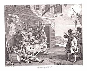 Invasion. England - Frankreich. 1756.