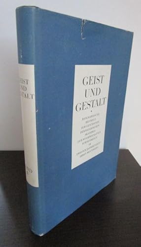 Geist und Gestalt. Biographische Beiträge zur Geschichte der Bayerischen Akademie der Wissenschaf...