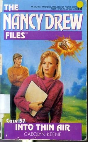 Bild des Verkufers fr Into Thin Air - The Nancy Drew Files Case #57 zum Verkauf von Librairie Le Nord