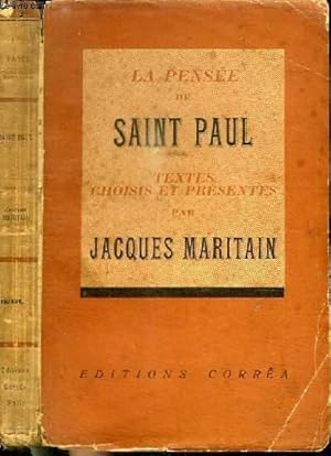 Bild des Verkufers fr LA PENSEE DE SAINT PAUL zum Verkauf von Le-Livre