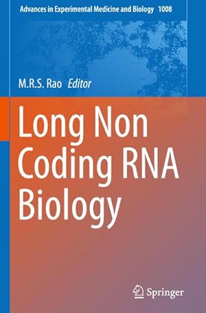 Bild des Verkufers fr Long Non Coding RNA Biology zum Verkauf von AHA-BUCH GmbH