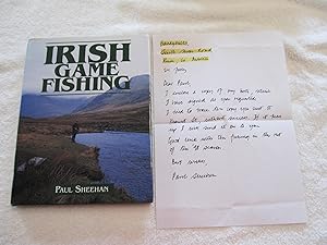 Bild des Verkufers fr Irish Game Fishing. {Inscribed & Signed by the Author with Additional Material Laid-in}. zum Verkauf von Bruce Cave Fine Fly Fishing Books, IOBA.