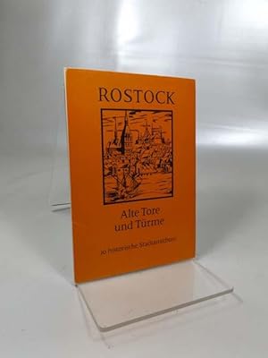 Rostock. Alte Tore und Türme. 10 historische Stadtansichten. 10 Postkarten