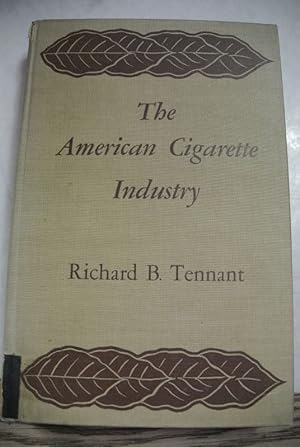 Seller image for The American Cigarette Industry. A Study in Economic Analysis and Public Policy. Yale Studies in Economics, Vol. 1. for sale by Antiquariat Bookfarm