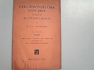 Imagen del vendedor de Exkursionsflora von Java umfassend die Bltenpflanzen. Vierter Band, Atlas. 7. Abteilung, 2. Hlfte, 1. Teil: Familie 128. a la venta por Antiquariat Bookfarm