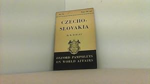 Bild des Verkufers fr Oxford Pamphlets on World Affairs, No. 15: Czechoslovakia. zum Verkauf von Antiquariat Uwe Berg