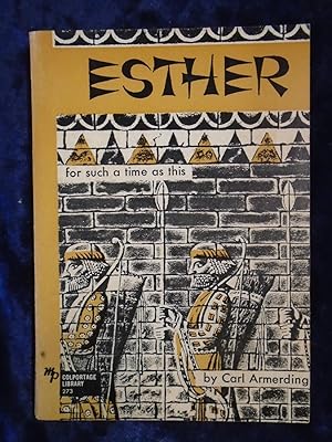 Imagen del vendedor de ESTHER a la venta por Happyfish Books