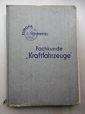 Seller image for Fachkunde fr Kraftfahrzeugmechaniker. [1.-20.Tausend] for sale by Antiquariat Steinwedel